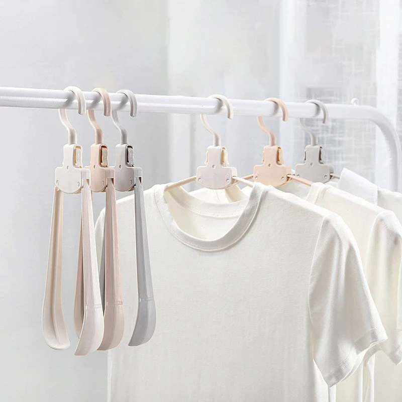 10/5/1PCS Portable Folding Clothes Hangers Travel Accessories Foldable Clothes Drying Rack For Travel Business Trip Pants