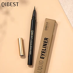 QIBEST Waterproof Black Eyeliner Matte Long Lasting Liquid Eyeline Makeup High Pigment No Smudge Eyeliner Pen Cosmetic Tools