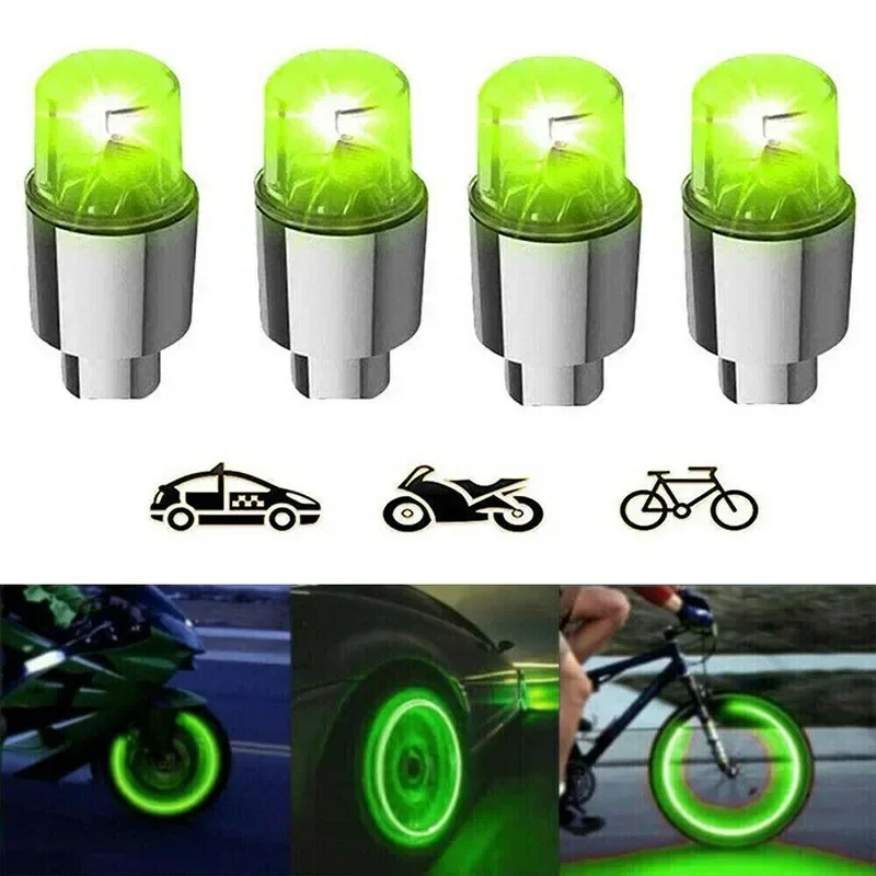 

Tire Valve Cap Lights Durable Tire Lights For Car Air Valve Caps With Lights For Motorcycles Bicycles Electric Vehicles Amagi