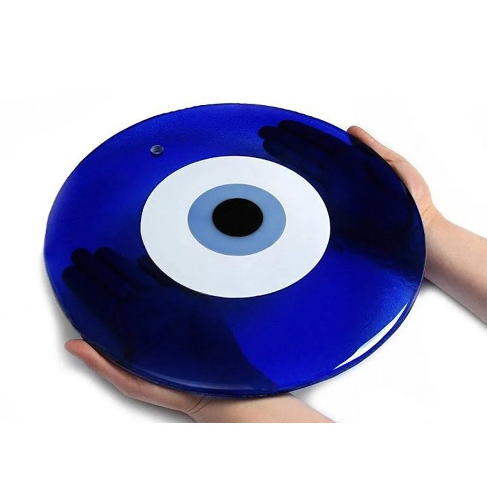 Grote Duivel Oog Turkse Blauwe Oog Ronde Glazen Kralen Sieraden Etnische Stijl Benodigdheden Voor Sieraden Maken Diy Accessoires Auto Hanger