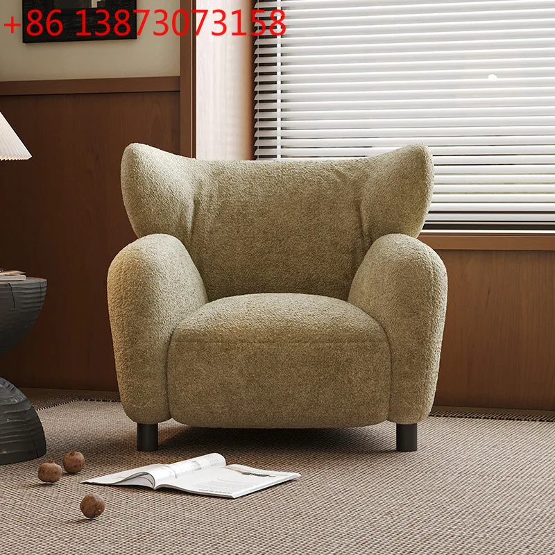 

Кресло-яйцо в винтажном стиле «Русалка», дизайнерский диван, повседневное кресло для спальни, кресло для отдыха, одноместное кресло