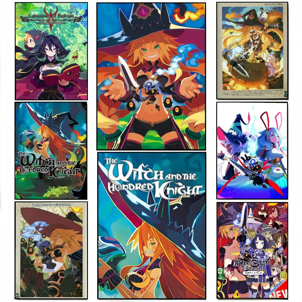 Game The Witch and the Hundred Knight Poster Wall decals, perfect for hallways, living rooms, and home decor