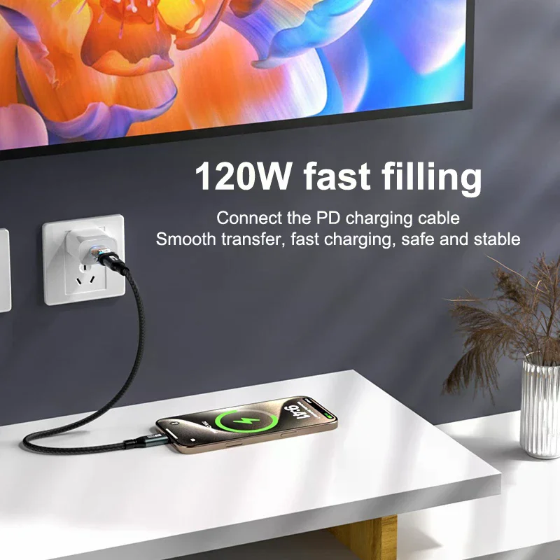 120W USB To Type C OTG Adapter USB A Male To Type C Female Cable Converter For    Huawei MatePad  Laptops