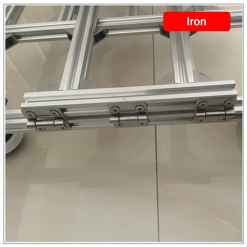 10pcs Iron Damping Shaft Positioning Hinge for Industrial & Electrical Equipment Computer Hinge Accessories Adjustable Stop