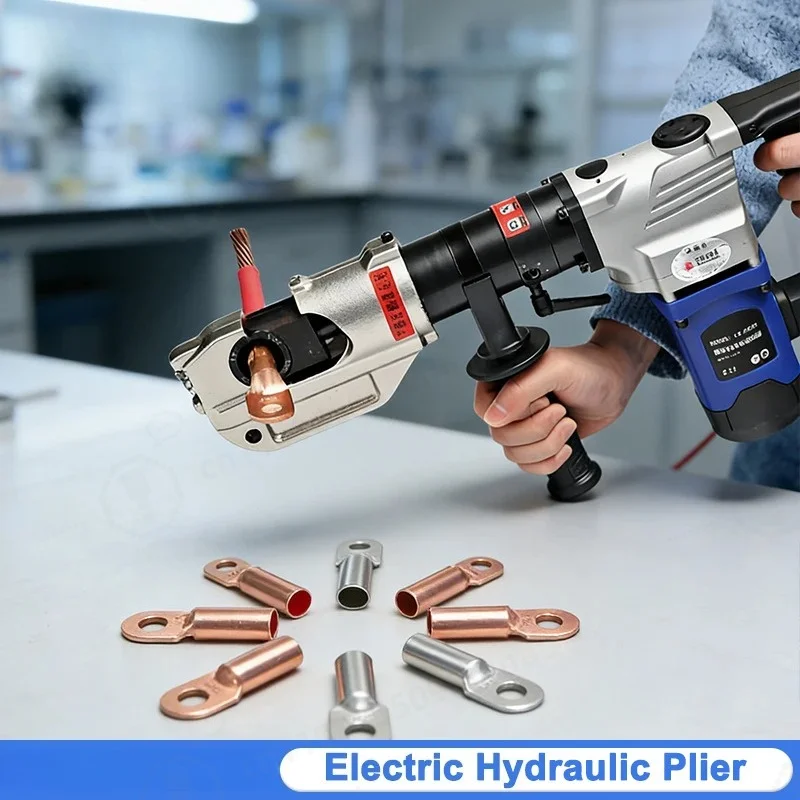 

10-300mm² Electric Hydraulic Plier 2000W High Power Hydraulic Pliers Copper/Aluminum Terminal Crimper Hydraulic Crimping Tool
