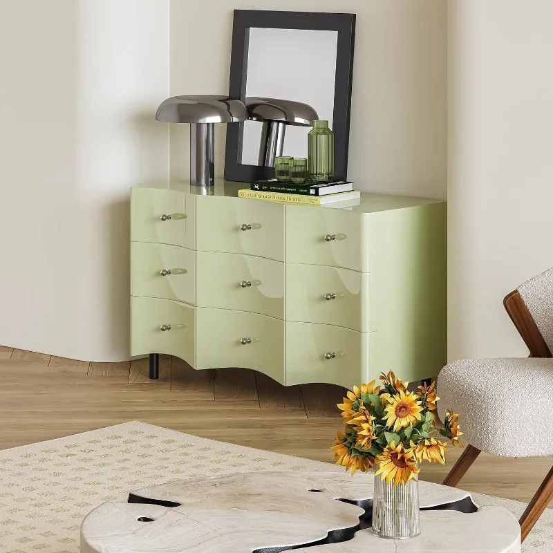 Простой легкий роскошный обеденный боковой шкаф, шкаф для хранения в спальне, входной шкаф для гостиной, шкаф для хранения с девятью ведрами