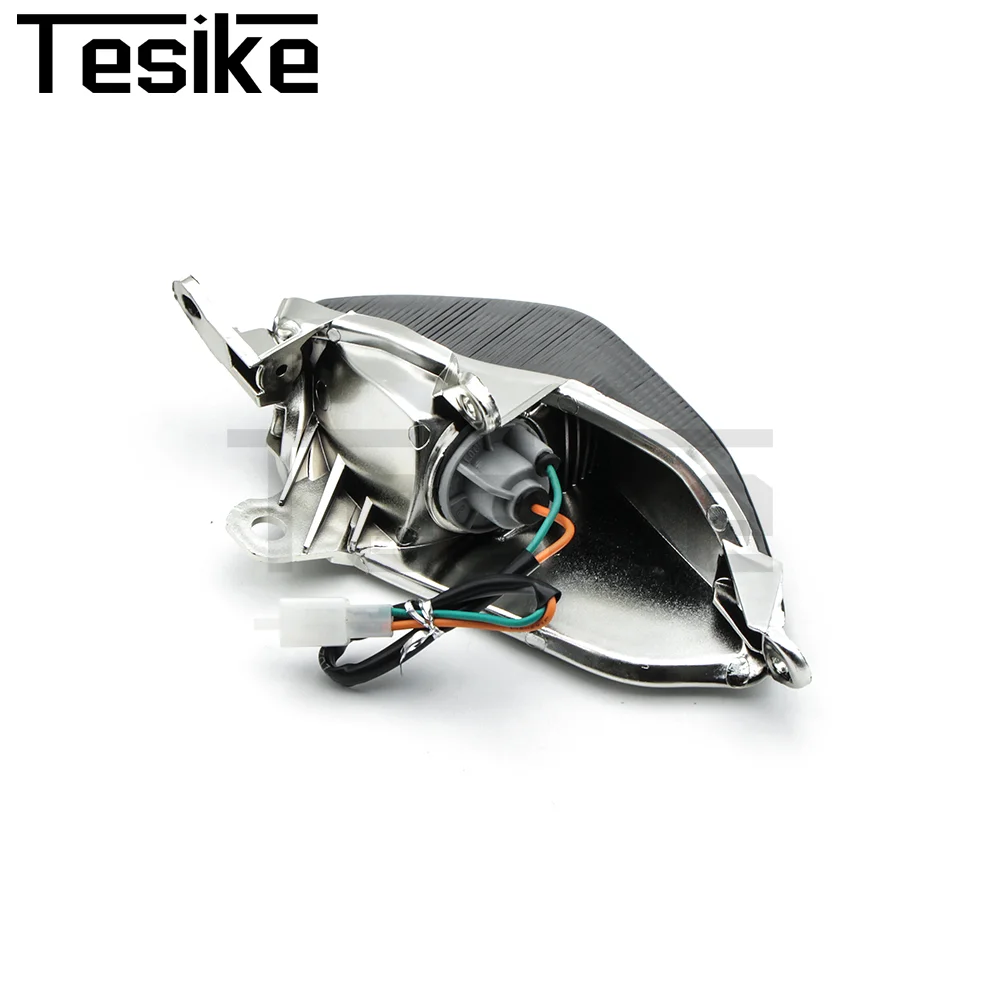 

Motorcycle Rear Turn Signal Indicator Light Lens Case for KAWASAKI ZX 10R 2006-2007 ZX 14R ZZR 1400 2006-2020