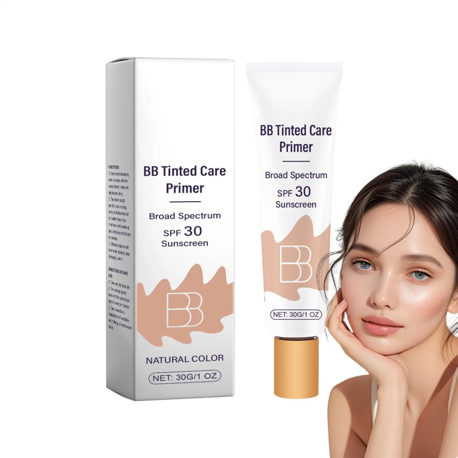 1pc BB Cream Beauty Cream Makeup Foundation Even Skin Tone Foundation Makeup Sunscreen Moisturizing Concealer For Face Makeup