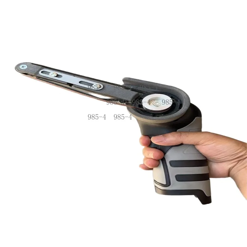 Variable Speed Mini Electric Sand Machine Belt Grinder Sander Polisher 6500RPM for Wood Metal Plastic