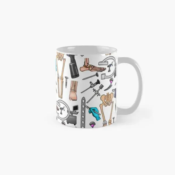 Orthopaedics Traumatology Classic  Mug Image Picture Design Drinkware Handle Round Coffee Photo Tea Cup Printed Gifts Simple