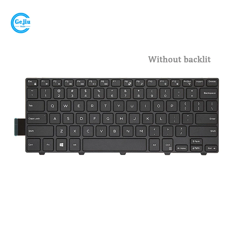 New Original Laptop Keyboard For DELL Inspiron 14 3000 5000 5458 3441 3442 3445 5447 3458 3451 5455 5459 3459 3467