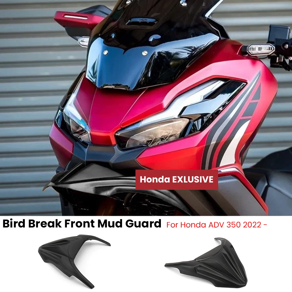 Motorcycle for Honda ADV 350 2022-2024 new Front Fender Bird Nose Type extended cover Tunning motorcycle accessories