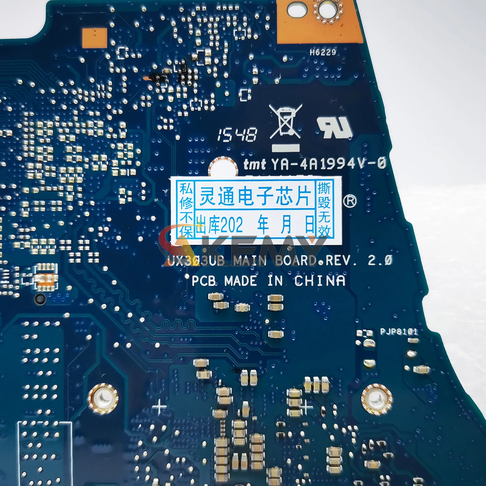 UX303UA Scheda Madre Del Computer Portatile Per ASUS ZenBook UX303UA U303UB UX303UB U3000 U303UA UX303U BX303U Mainboard W/I3 I5 I7 CPU test OK