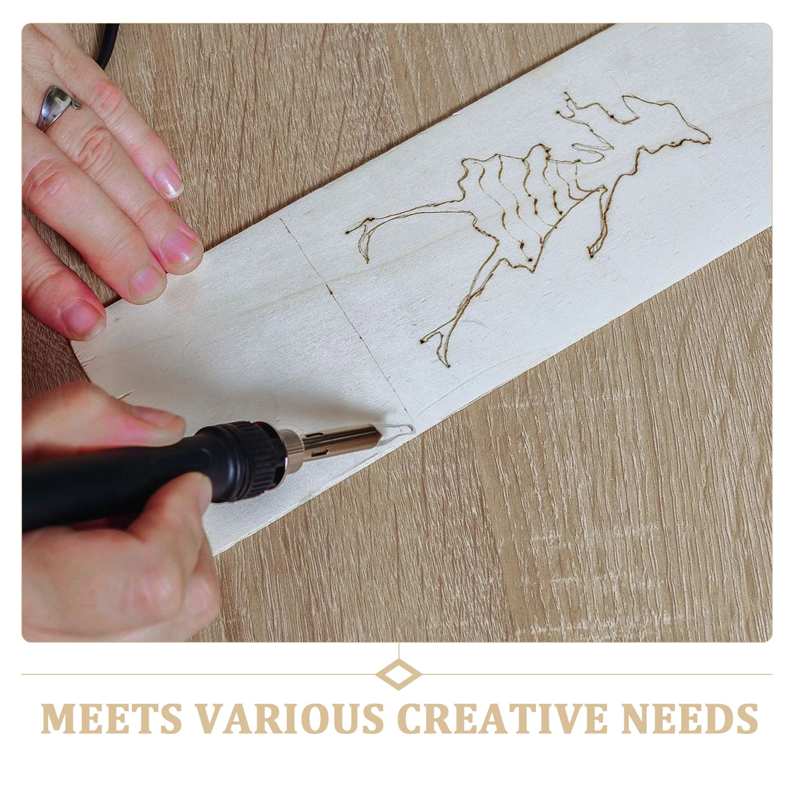 Electric Wood Burning Tips Multifunctional Pyrography Tool For Drawing Carving Shading Heat Resistant Soldering Nib Wood