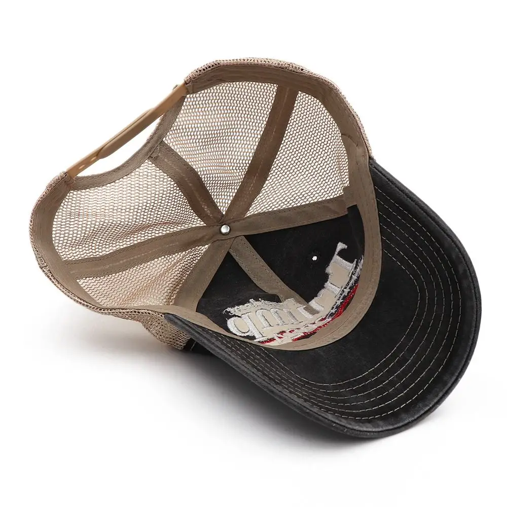 قبعة بيسبول رئاسية في الولايات المتحدة للرجال والنساء ، قبعة شمس قابلة للتعديل ، قبعة رياضية قابلة للتنفس ، قبعة رياضية مغسولة ، رائعة ،