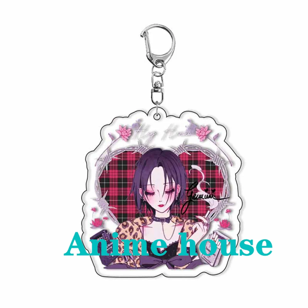 Anime NANA  Osaki Keychain 6cm Ai Yazawa Osaki Serizawa Reira Figure Key Chain Ring  Fans Gifts  Pendant