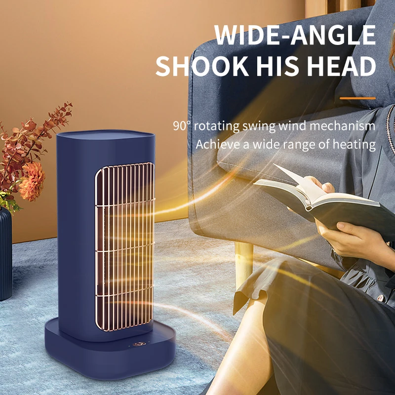 

Mini air Conditioner Fan Portable Space Heating and Cooling 1300W Bathroom Stand Heater and air Conditioner for Bedroom