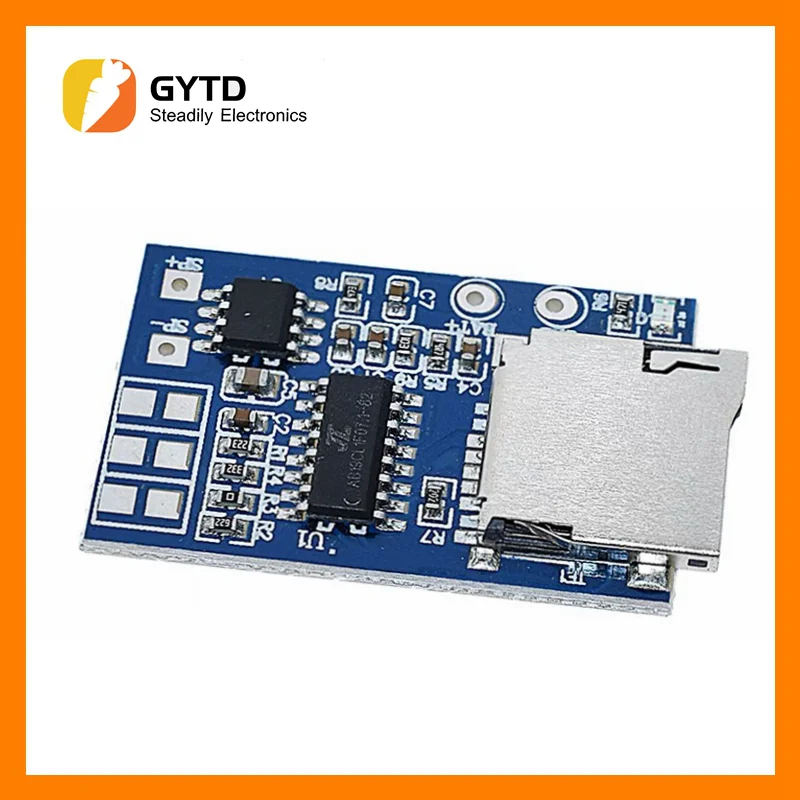 GPD2846A TF Card MP3 Decoder Board 2W Amplifier Module for Arduino GM Power Supply Module