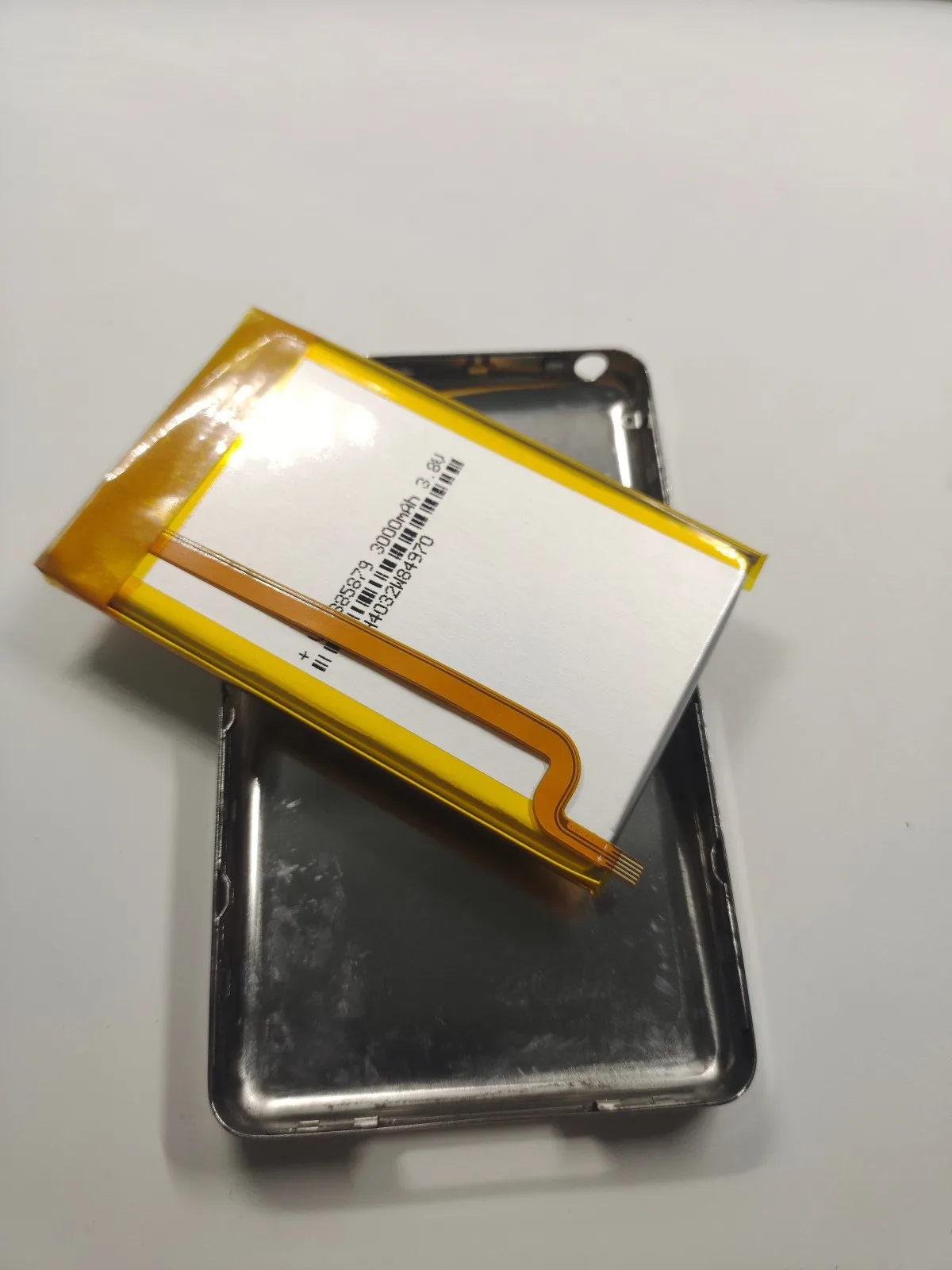 

Аккумулятор 3000 мАч + серебряная металлическая задняя крышка для iPod Video 5th Classic 6th/7th - подходит для толстых моделей
