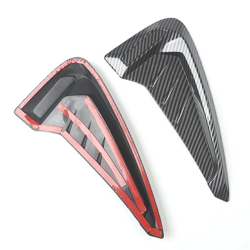 Car Shark 3D Gills Stickers Side Fender Vent Decoration Modification Hood Air Outlet Stickers For Geely Car Accessories