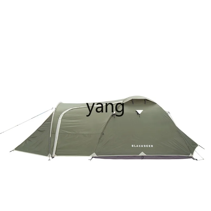 LXL One-Bedroom One-Living Room Tent Outdoor Camping Double-Layer Rainproof Camping Equipment