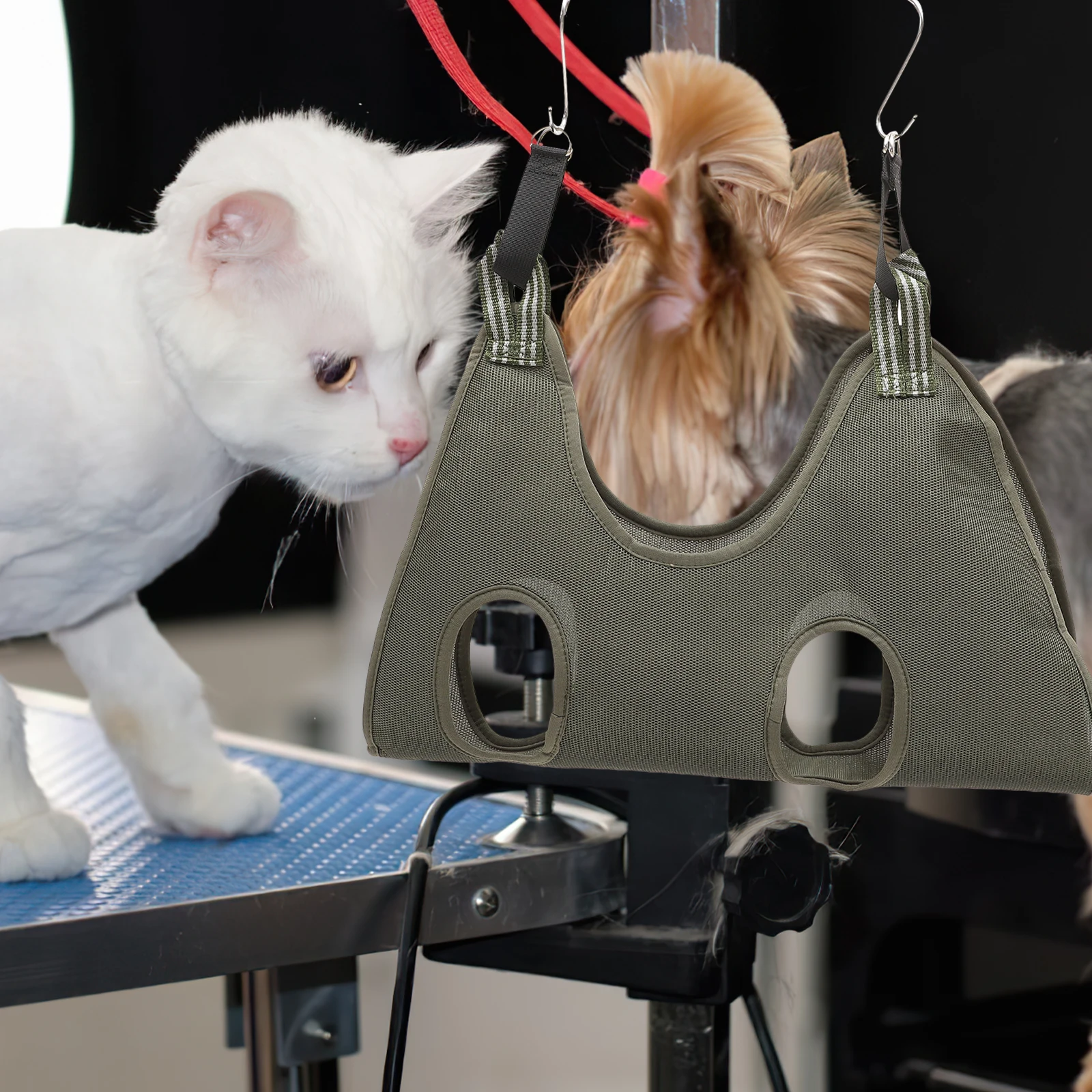 

1 Set Pet Grooming Tools Dog Hammock Bag Nail Trimming Hammock For Cat Dog Grooming Comb Sling Hanging Harness Pet