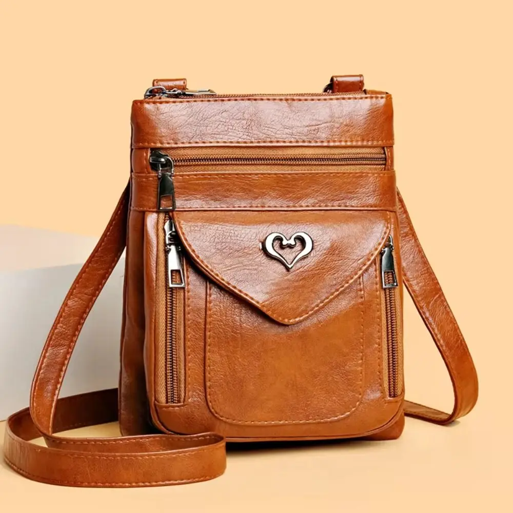 

Three-layer Crossbody Phone Bag Waterproof Large Capacity Phone Chest Bag Universal Charming Messenger Bag Mobile Phone