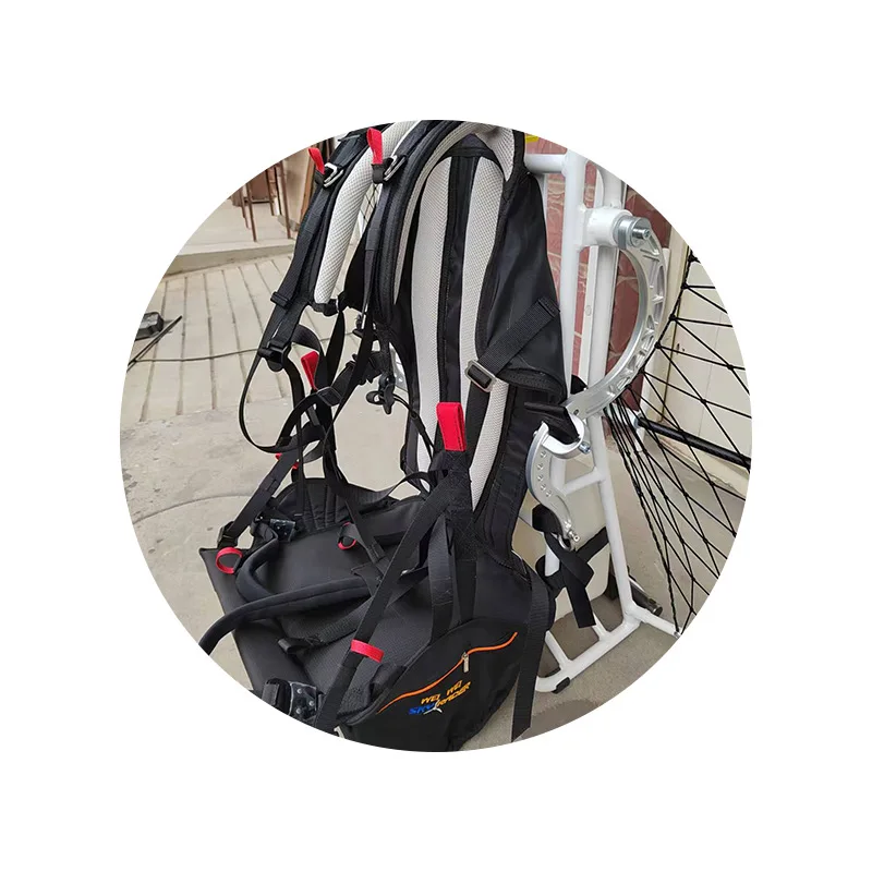 

Power paragliding seat, harness seat bag professional grade