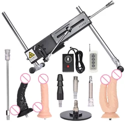 ROUGH BEAST 70W/120W Powerful Quiet Sex Machine with Attachments for Women and Men Automatic Masturbation Machine with Dildo toy