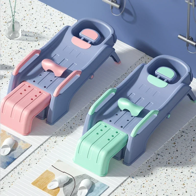

Children Chair Shampoo Washing Equipment Professional Aesthetic Hairdresser Machine Hairdressing Cadeira Salon Furniture