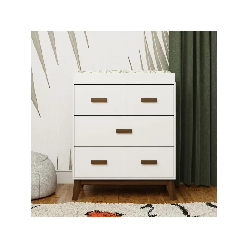 Drawer Changer Dresser with Removable Changing Tray