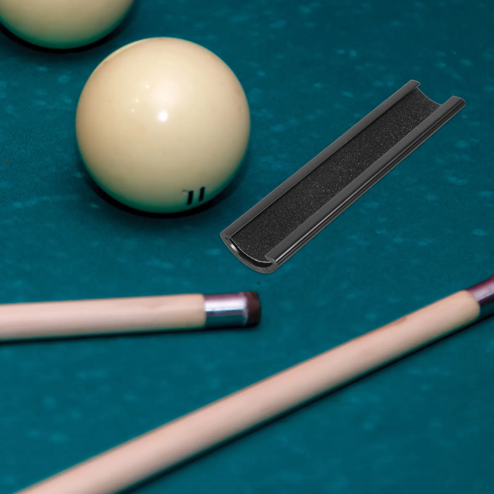 1Set Billiard Cue Tip Shaper Burnisher File Repair Tool Portable Reusable Metal Cue Tip Sander for Pool Snooker Players