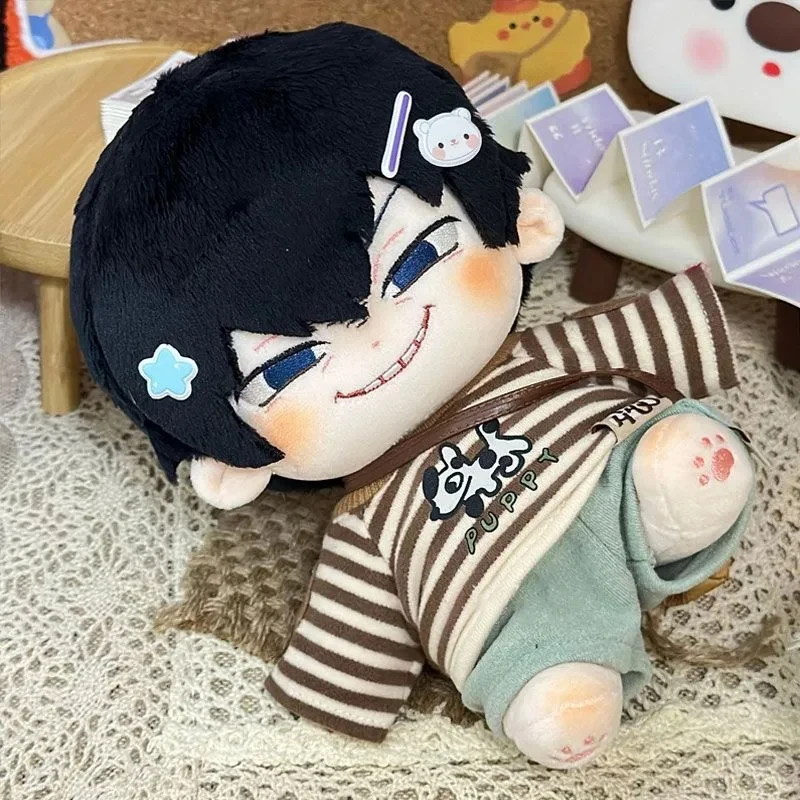 Anime Attribute Tobio Kageyama Cute Handsome Boy Cosplay Plush Doll Skeleton Body Dress Up Cotton Stuffed Plushie Toys Pillow