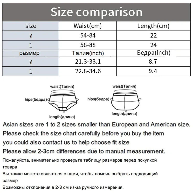 1/2Pcs Rib Cotton Underwear Womens High-quality Panties Sexy Comfort Underpants Female Candy Color Lingere Mid-Rise Briefs