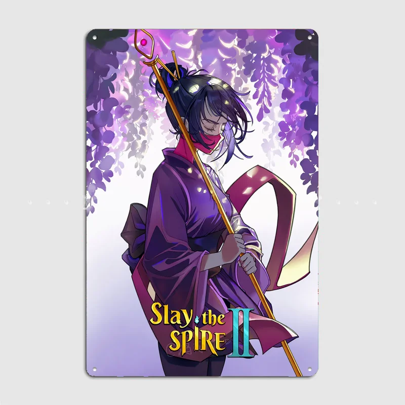 Slay the Spire II Anime Art Poster Metal Sign Room Decor Life Wall Custom Bedroom Indoor Home Wall Decor Posters Room Decoration
