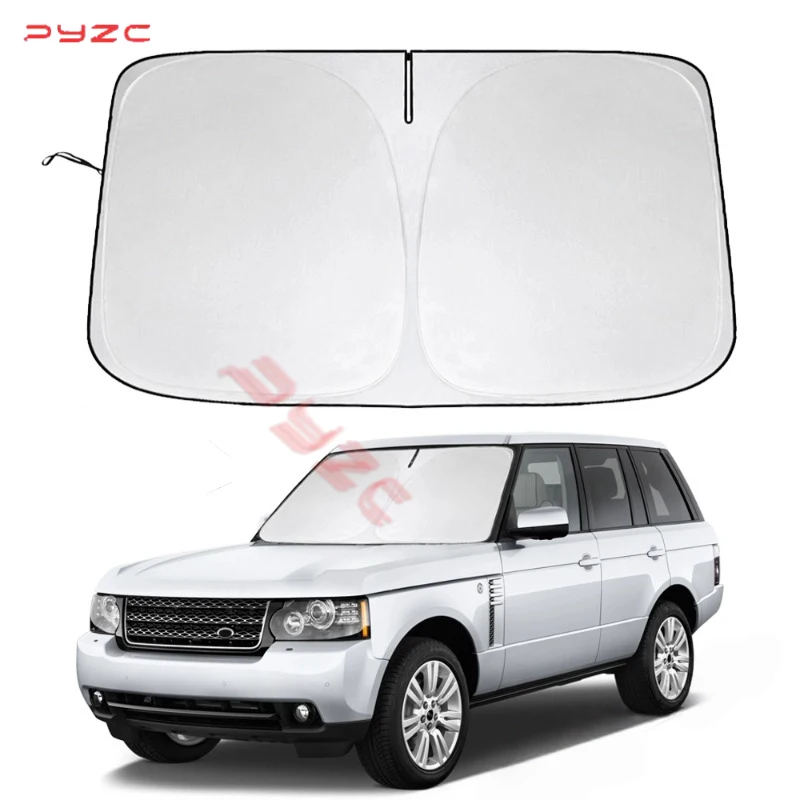 

Солнцезащитный козырек на лобовое стекло автомобиля для Land Rover Range Rover L322 L405 2 3 4 2008-2024, солнцезащитный козырек с отражателем, защитные аксессуары