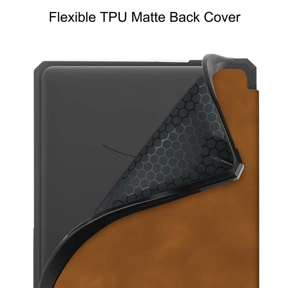 For Kindle Paperwhite 12th Gen 2024 eReader 7Inch Smart PU Leather Shockproof Case For Kindle Colorsoft 7\