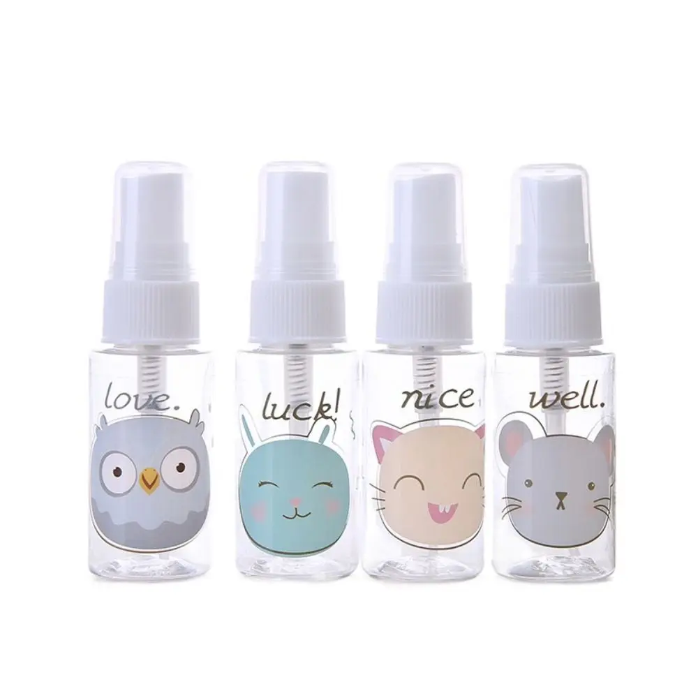 

Atomizer Mini Cartoon Spray Bottle Cute 30-100ml Cosmetic Container Fine Mist Transparent Liquid Sprayer Bottle Travel