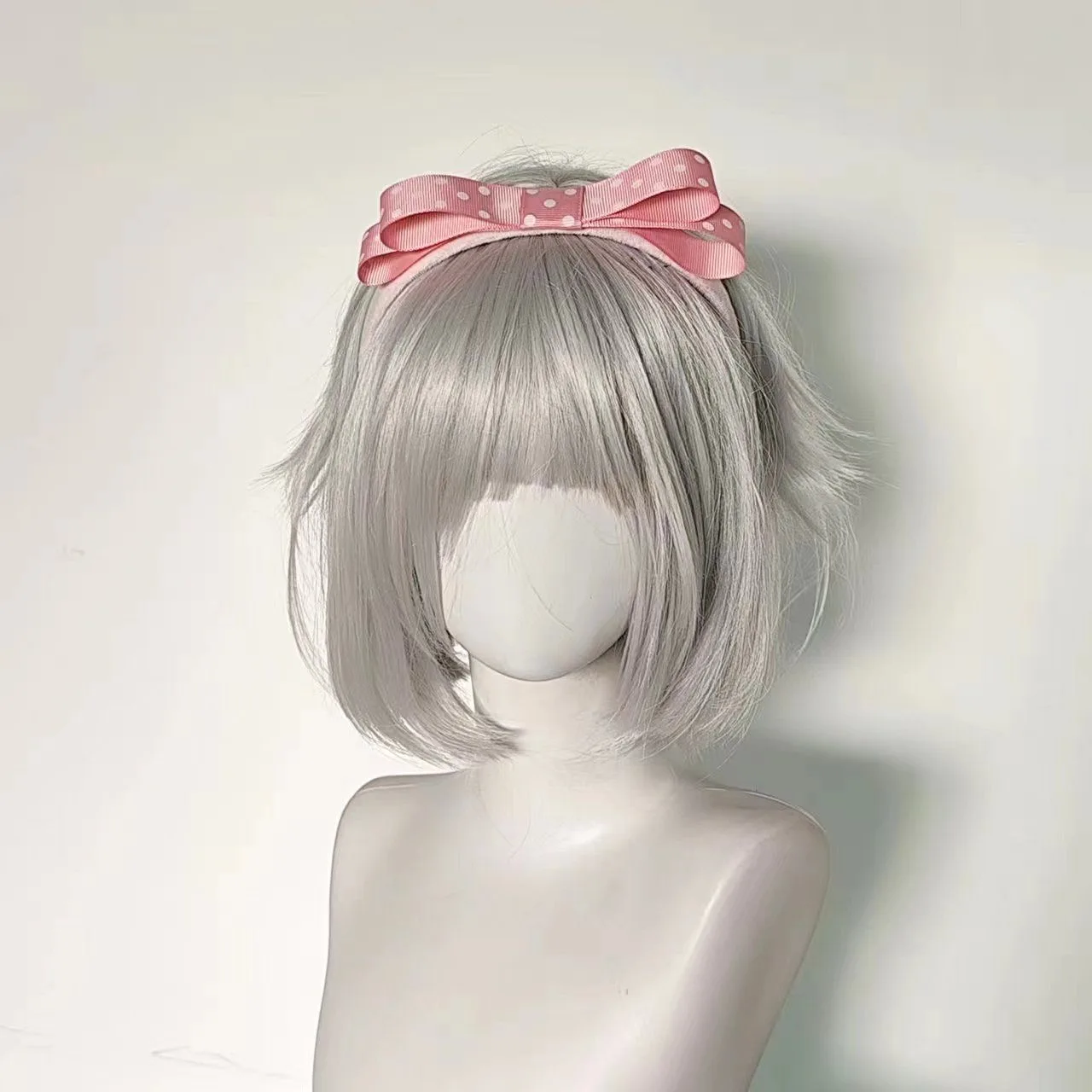 لوليتا إكسسوارات الشعر الاتجاه المرأة واسعة عقال القوس عقدة الحلو نمط البولكا نقطة هيرباند لطيف هوب أغطية الرأس