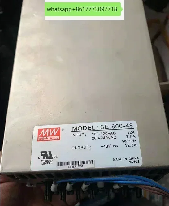 

Taiwan Mingwei switching power supply SE-600-24 SE-600-48 SE-1000-48 SE-1000W-24V