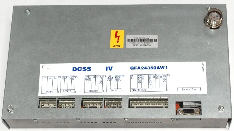 Escalator Elevator Spare Parts Converter Inverter GFA24350AW1 DISS IV GBA24350AW11