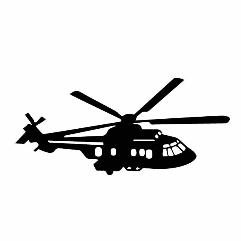 

Изящная самолёт вертолет высечка виниловая наклейка автомобильная наклейка водонепроницаемое автомобильное украшение для кузова автомобиля бампер заднее окно M162