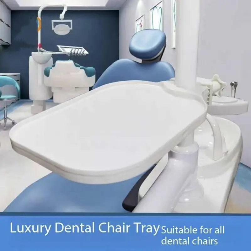 Dentistry Chair Scaler Tray Dental Plastic Post Mounted Shelf Tray Dentist Chair Unit Accessories Dentistry Lab Equipment Tools