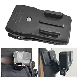 Quick Release Rotation Hat Backpack Belt Clip Clamp For Gopro Hero 13 12 11 10 8 Action Camera Mount Holder Adapter Accessories