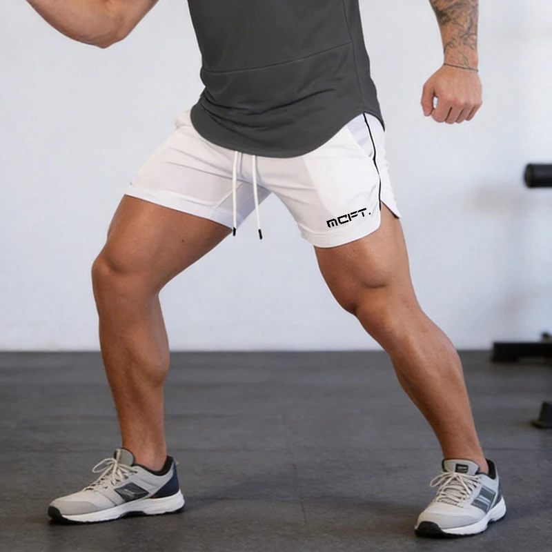 

Mens Board Shorts Summer Breathable Mesh Quick-drying Gym Bodybuilding Fitness Muscle Trainning Joggers Workout Beach Shorts