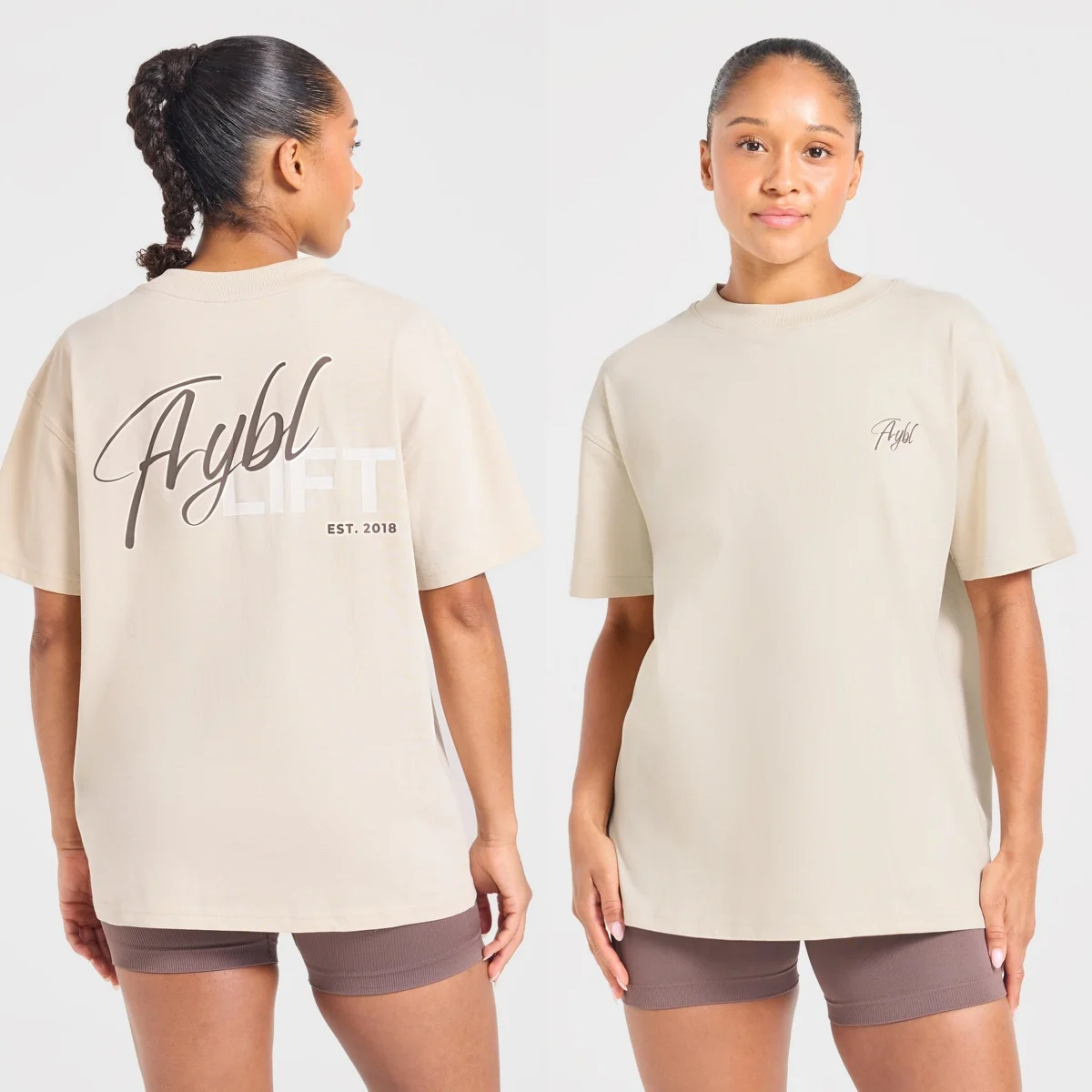 Klassisches Weißes Sportclub Oversized GYM Fitness Sport Marken-Grafik-T-Shirt aus Baumwolle für Herren und Damen, Lockeres Workout-Oberteil – Detail 16