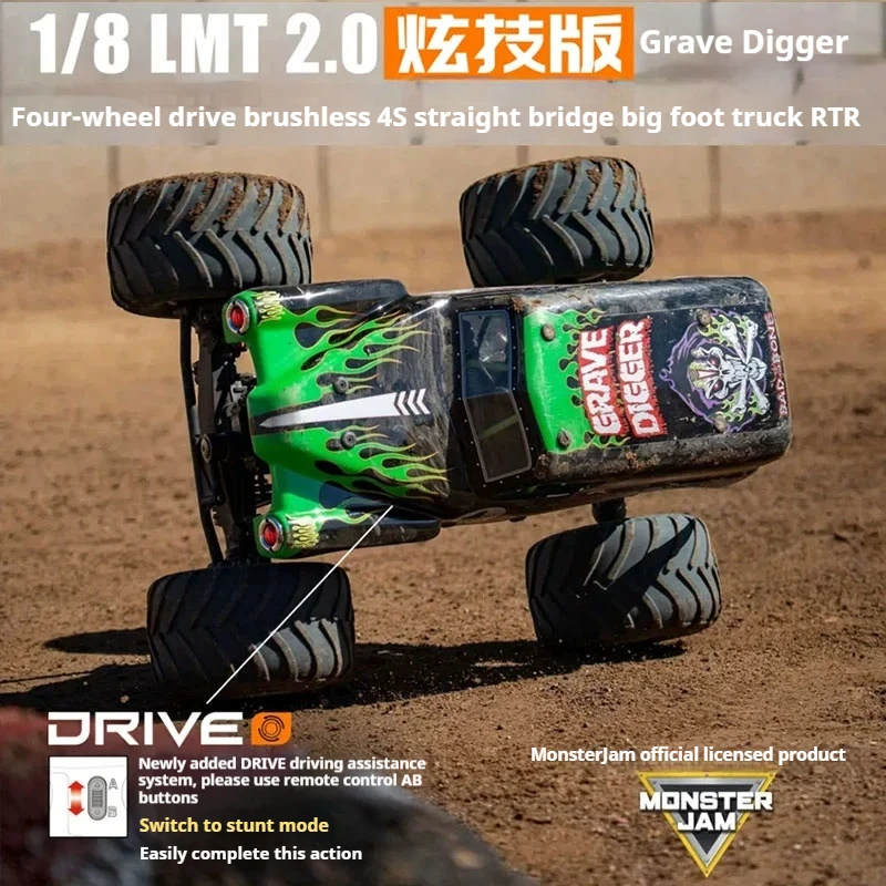 

2.4G Full Scale Remote Control Simulation Lmt 2.0 Dazzling Technology Edition Four Wheel Drive Brushless Off Road Vehicle Model