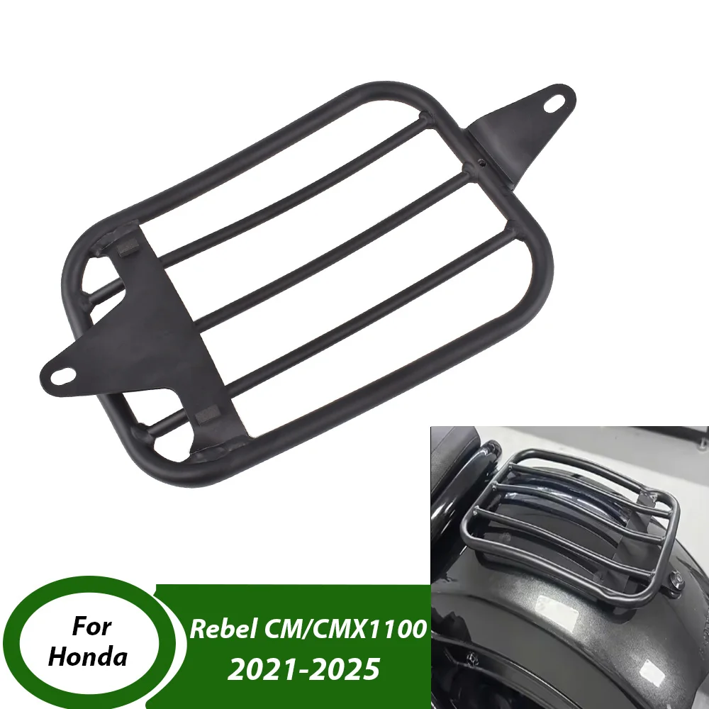 

Solo Rear Carrier Luggage Rack For Honda Rebel CM CMX 1100 CMX1100 2021-2025 Motorcycle Bracket Support Shelf Accessories
