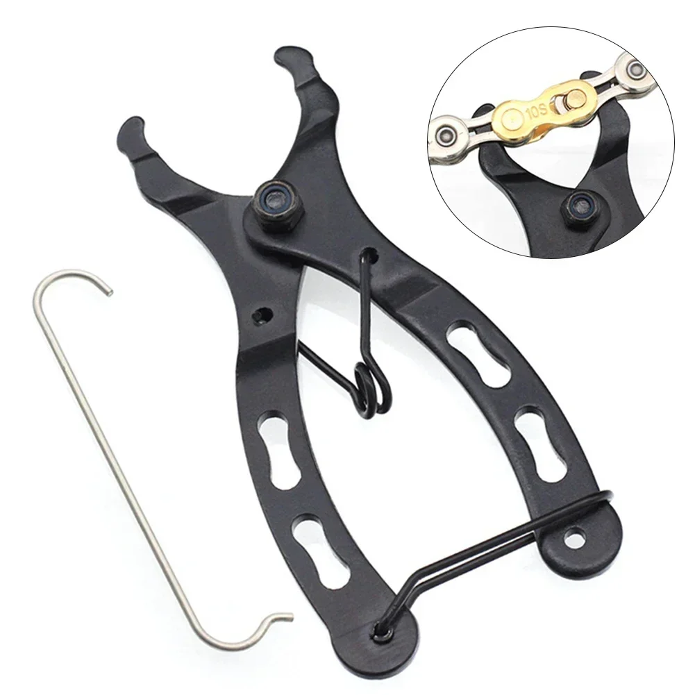 

Silver plated carbon steel bicycle chain cutter for efficient installation and removal of quick release buckles