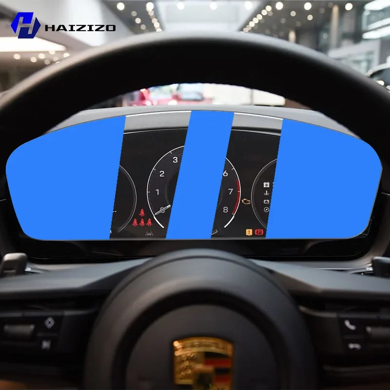For Porsche Cayenne 2024-2025Car speedometer LCD screen protective film anti fingerprint tempered glass accessories anti scratch